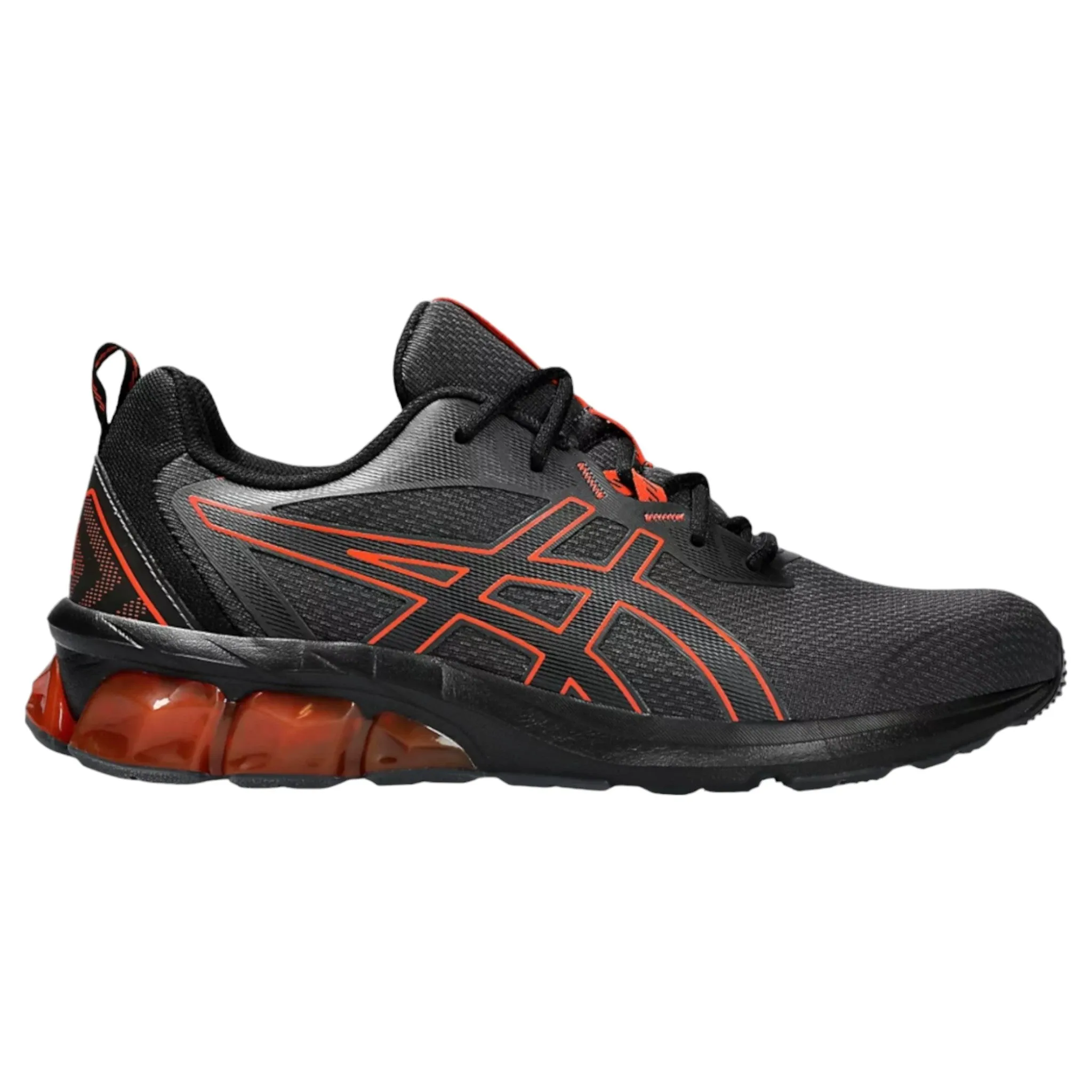- ASICS GEL-QUANTUM 90 IV Graphite Grey/Cherry Tomato - (1201A764.022) - TOM - R2L14