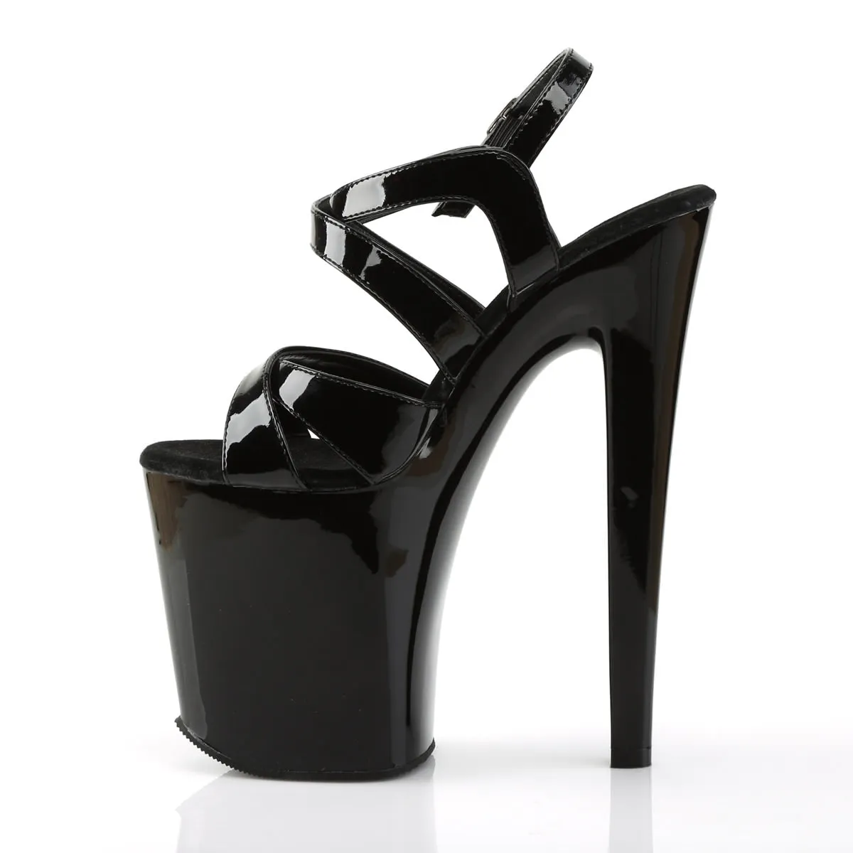 8 Inch Heel XTREME-872 Black Patent