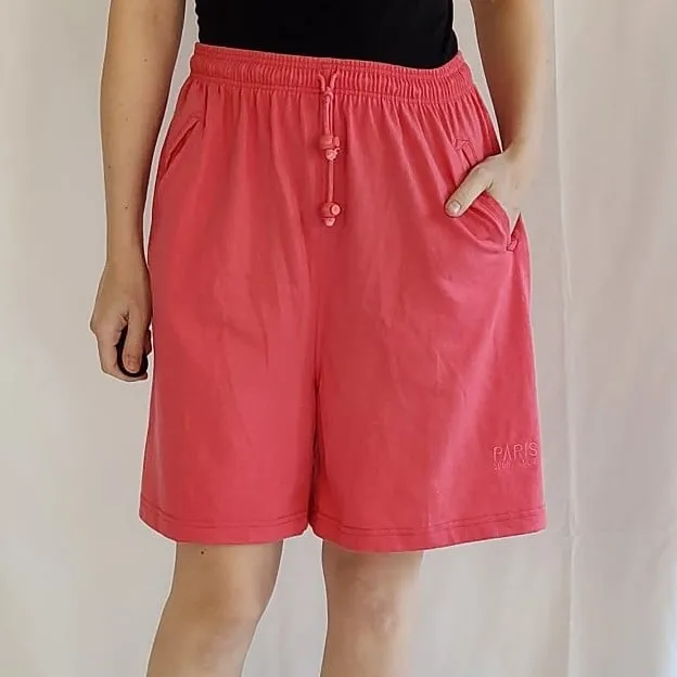 90s Pink Pull On Shorts