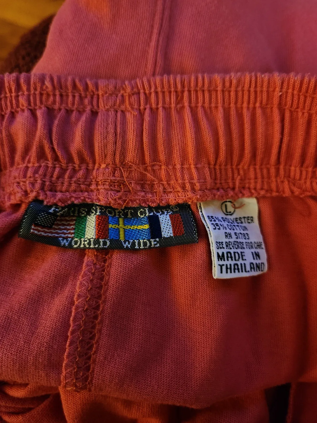 90s Pink Pull On Shorts
