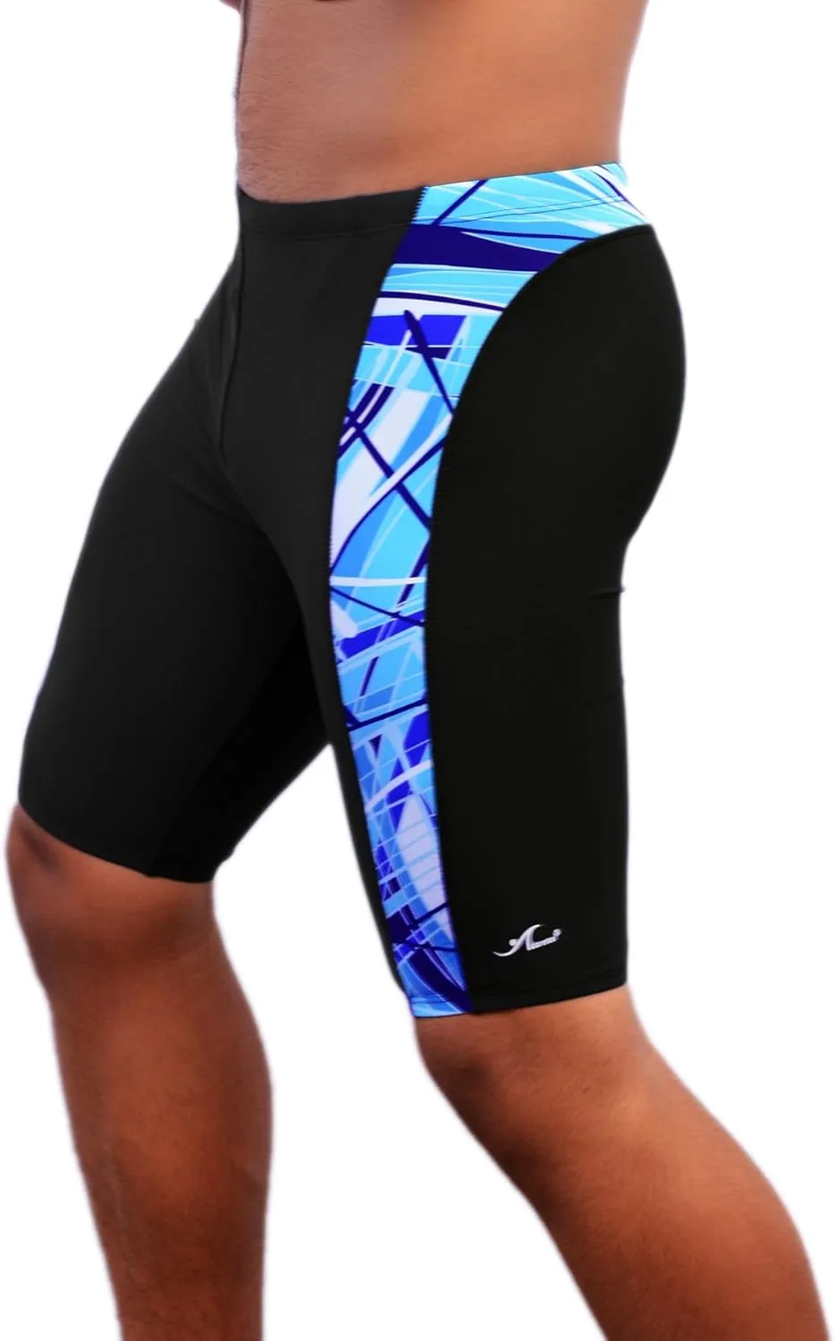 Adoretex Boy's/Men's Printed Pro Athletic Jammer Swimsuit Swim Shorts