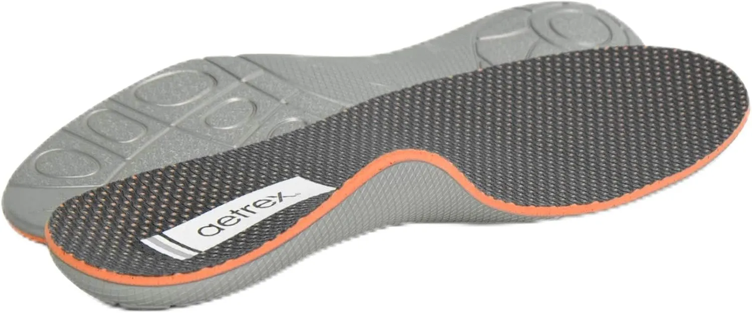 Aetrex Men's Performance Orthotic Shoe Insoles- Arch Support Inserts - Plantar Fasciitis Insoles