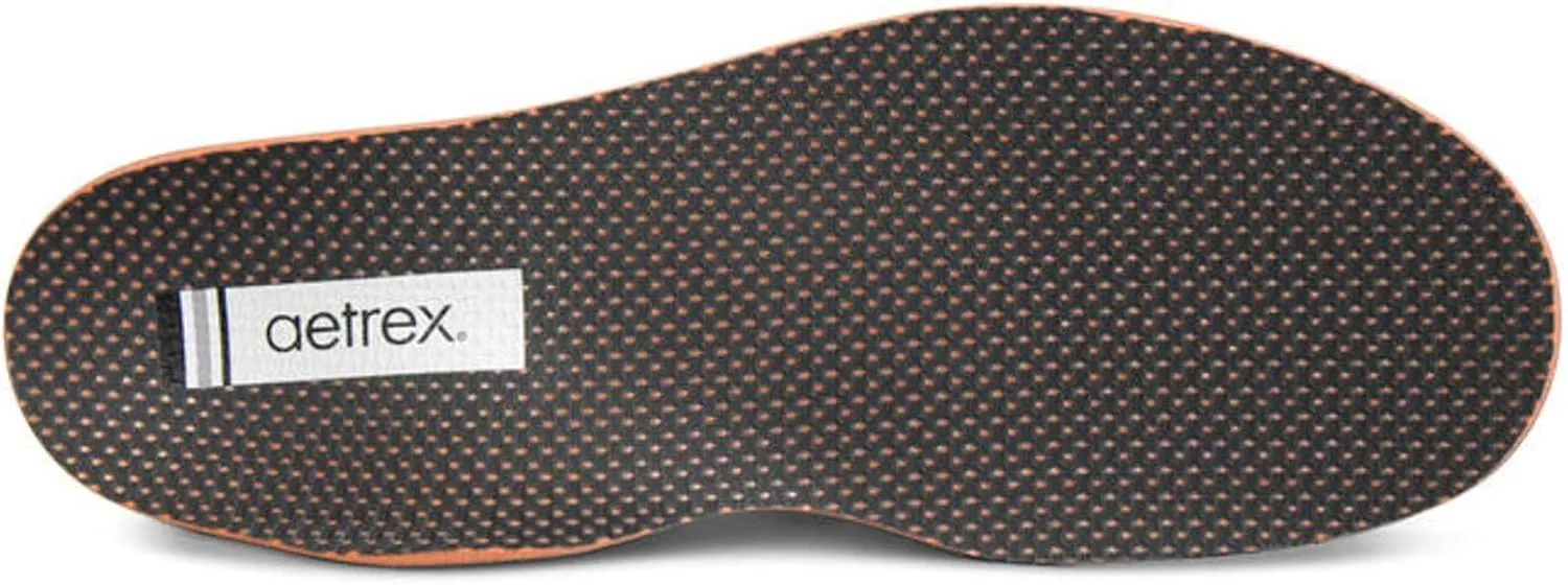 Aetrex Men's Performance Orthotic Shoe Insoles- Arch Support Inserts - Plantar Fasciitis Insoles