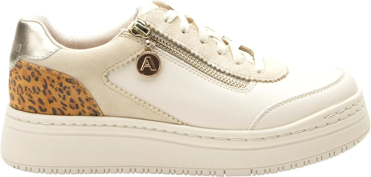 Alegria Women's Averie Zipper Platform Tennis Shoes