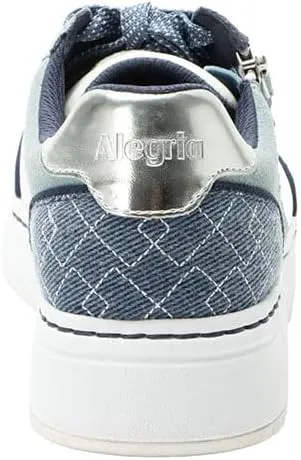 Alegria Women's Averie Zipper Platform Tennis Shoes