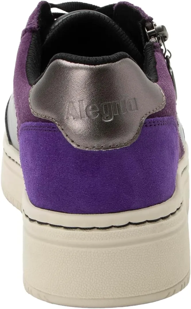 Alegria Women's Averie Zipper Platform Tennis Shoes