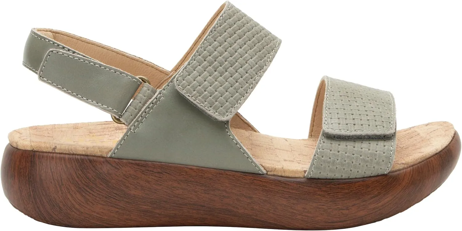 Alegria Womens Bailee Leather Sandal