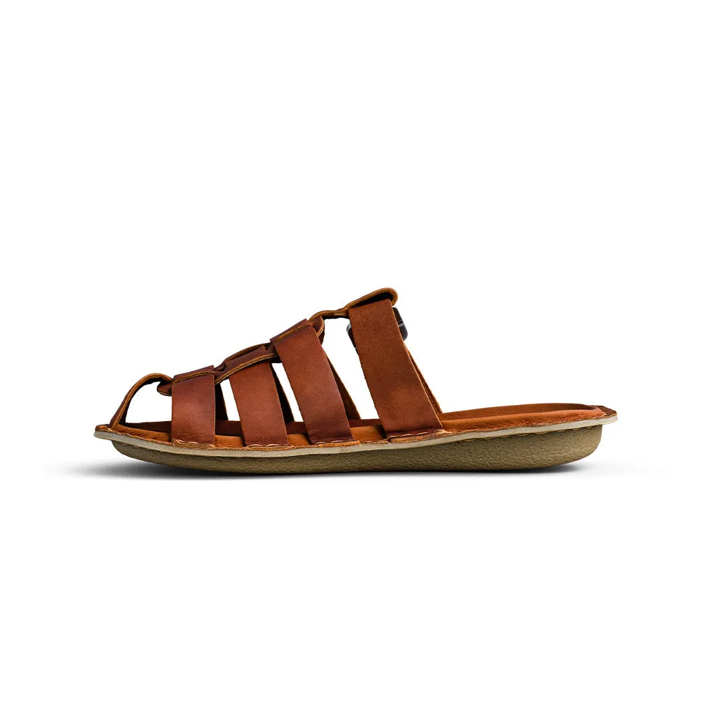 AMALFI Leather Cognac Brown