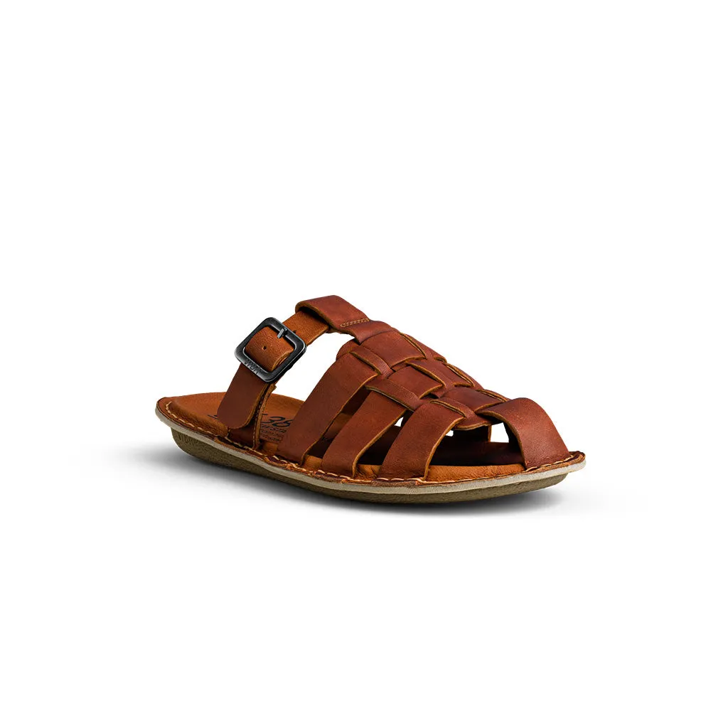 AMALFI Leather Cognac Brown