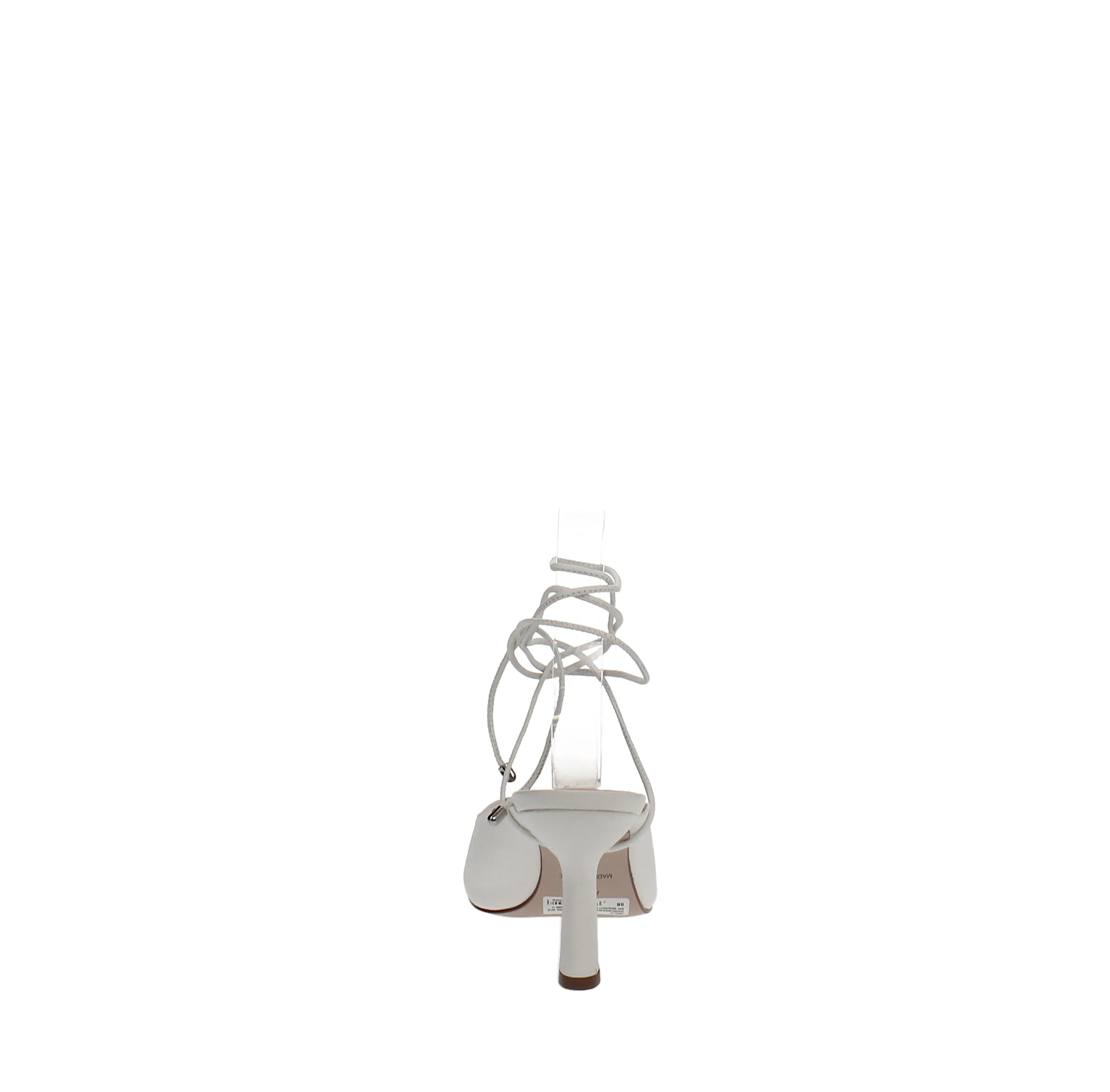 Aqua Women's Lunay Strappy Sandals White Size 6