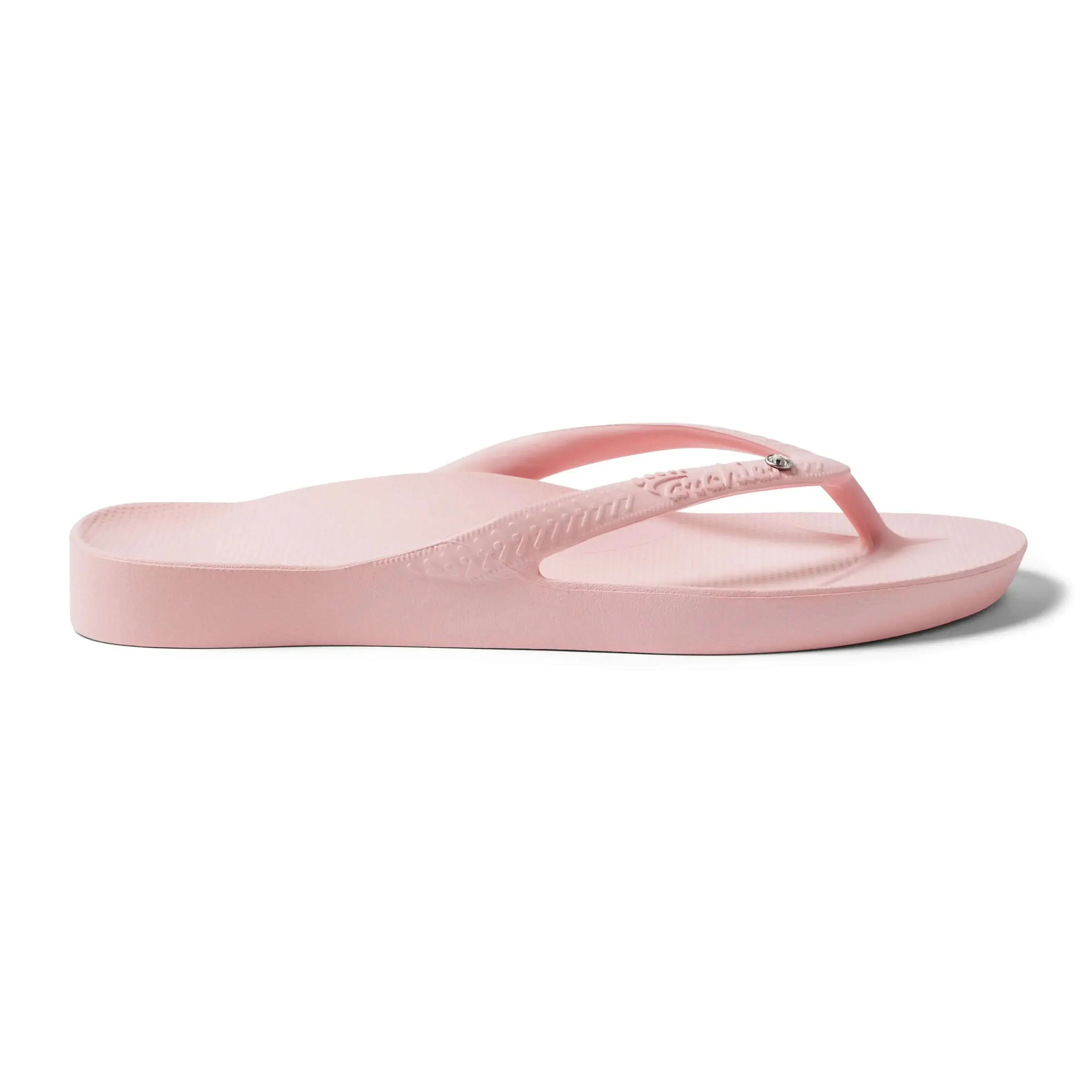 Archies Arch Support Thongs Crystal Pink