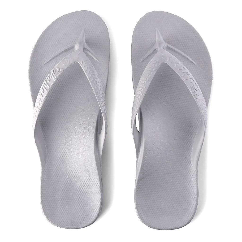 Archies Thongs Grey - Standard Arch