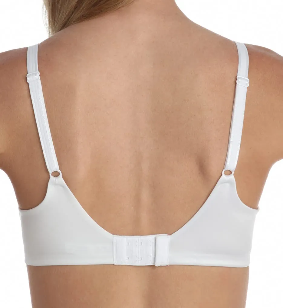 Bali Womens One Smooth U Underwire Bra, Smoothing & Concealing Full-coverage Df3w11 Bras, White, 40D US