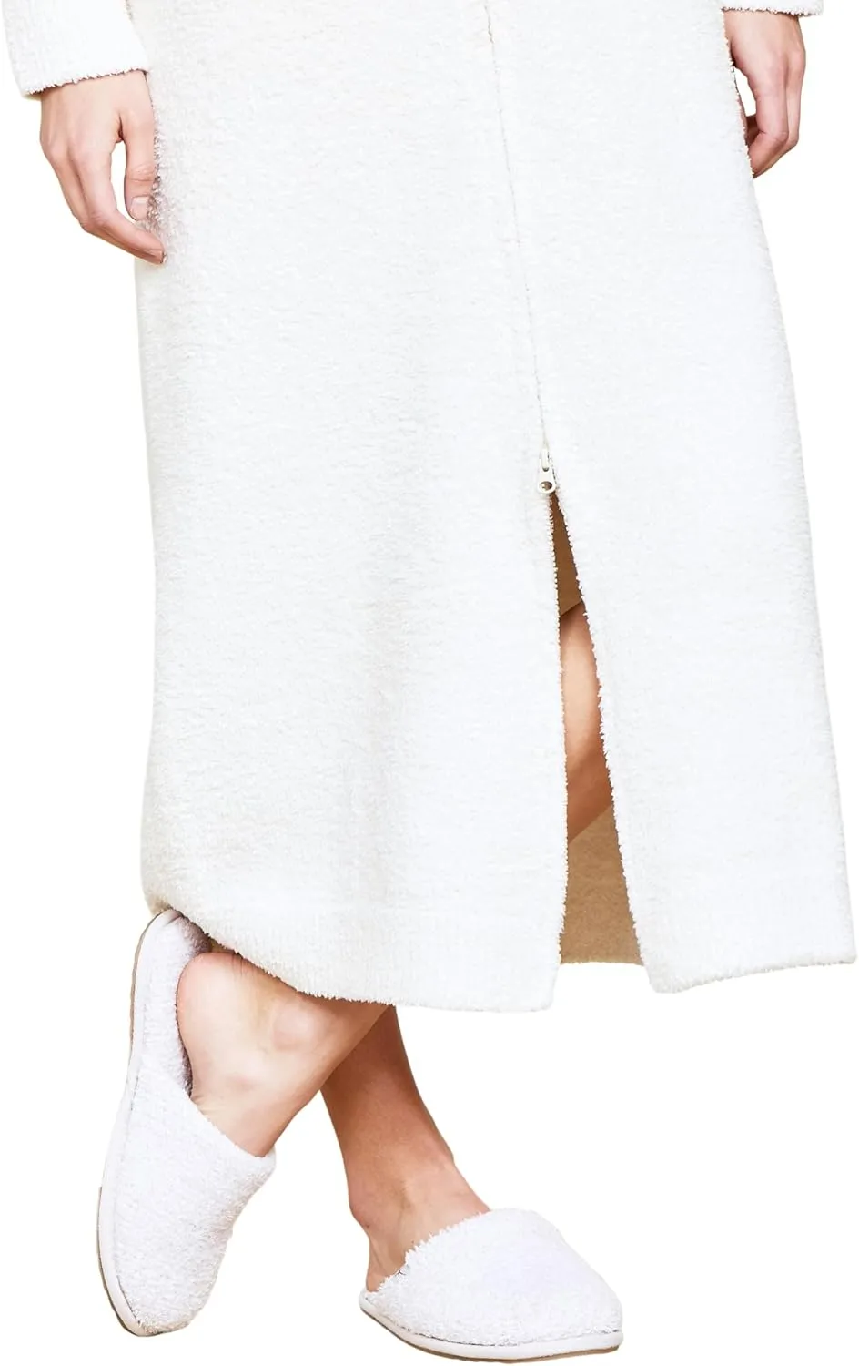 Barefoot Dreams Womens Cozychic Full Zip V-neck Lounger