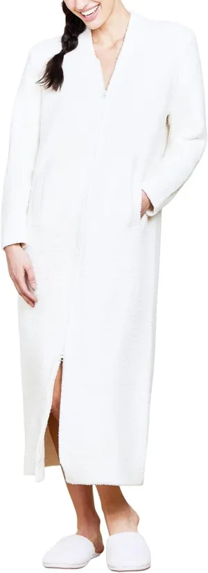 Barefoot Dreams Womens Cozychic Full Zip V-neck Lounger