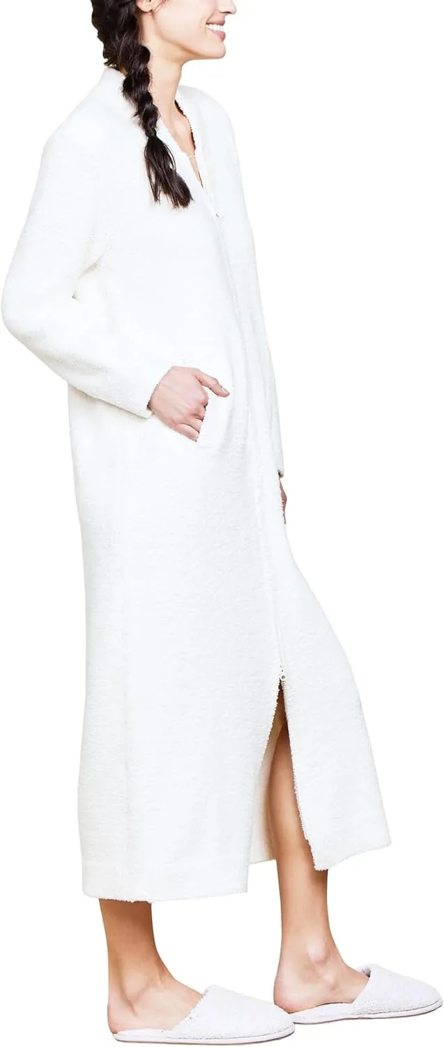 Barefoot Dreams Womens Cozychic Full Zip V-neck Lounger