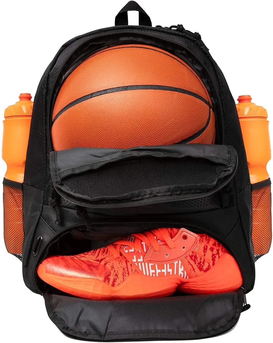 Basketball, Large Boys Soccer, Sports Soccer - Returning customer offer Secure Basketball & Separate Durable & Equipment Blue/Black & Gym Cleat Compartment for - Bag Design Athletic and - - - Volleyball Backpack Ball Girls -