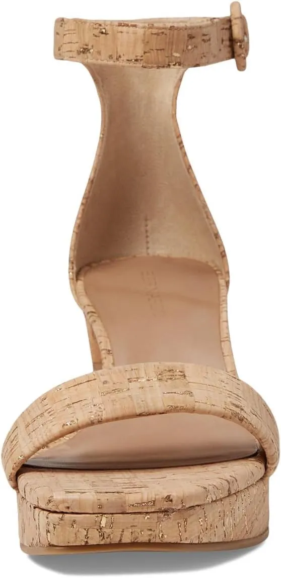 Bernardo® Carla Strap Heels for Women – Leather Upper and Lining – Rubber Sole – Block Heels