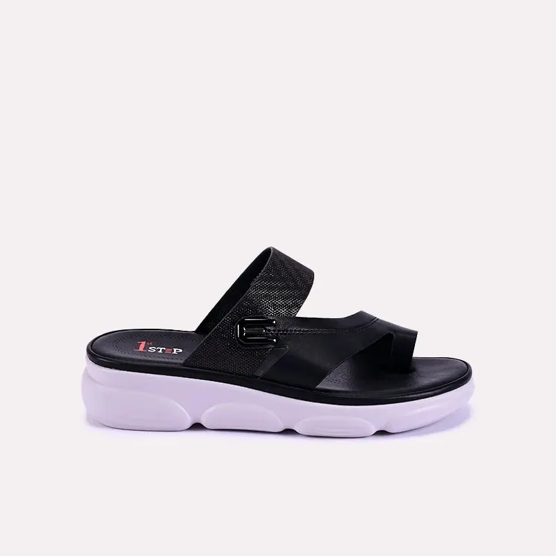 Bianca Black Comfy Slippers 0412607