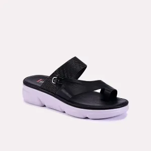 Bianca Black Comfy Slippers 0412607