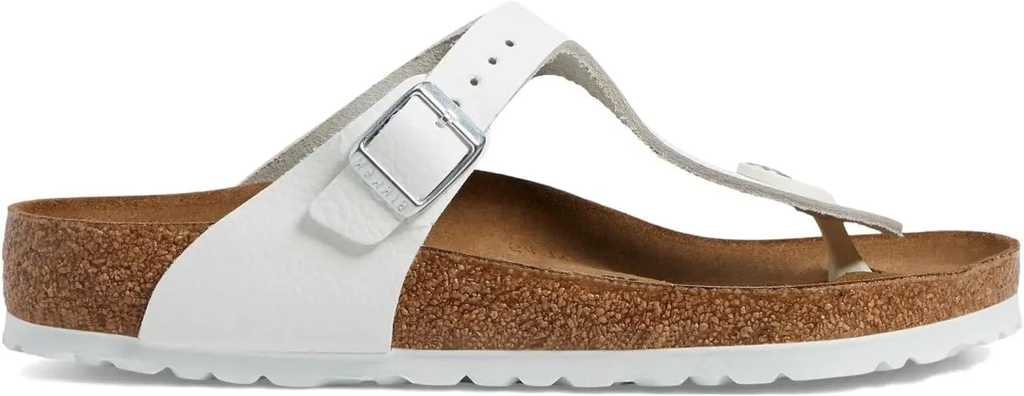 Birkenstock Women's Leather Gizeh Black Oil LTR