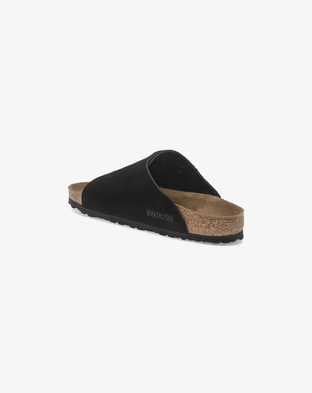 Birkenstock Zürich Suede Leather Sandal "Black"