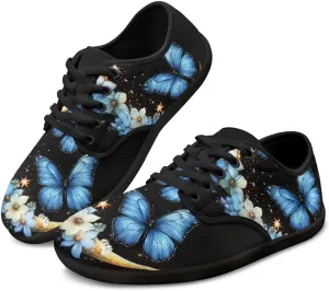 Butterfly Women's Casual Sneakers Barefoot Shoe Minimalist Womens Fashion Sneaker Comfort Casual Dress Shoes