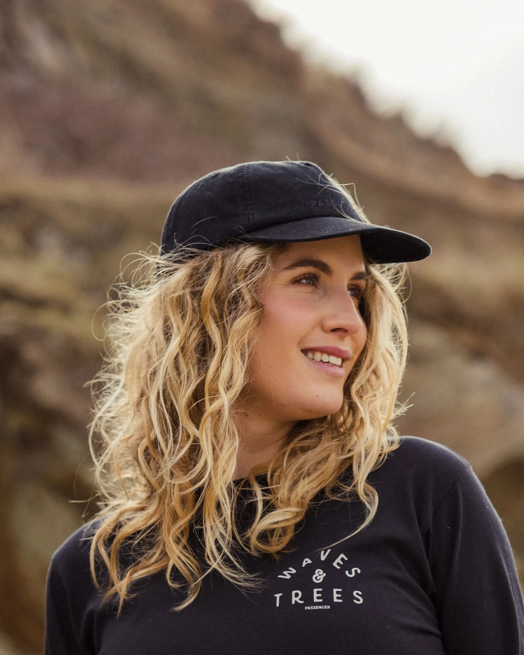 Byron Recycled Hat - Faded Black