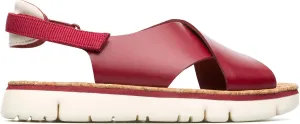 Camper Women's Oruga Sandals, Red,7 M US
