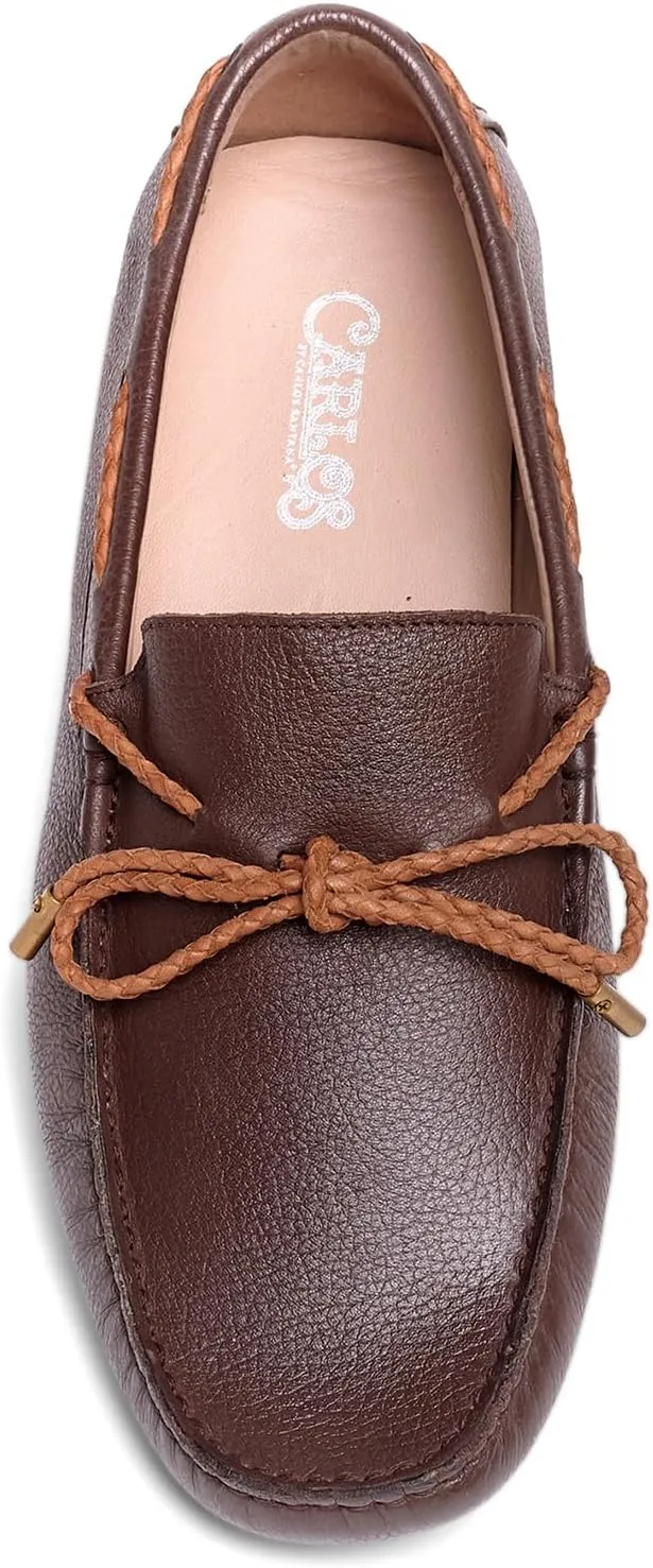 Carlos Santana SFO Driver Loafer for Men |Slip-on| Lightly Cushioned Footbed