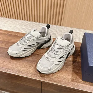 CD B44 Blade Sneaker 30mm White Mix Black Mesh Fabric 101011