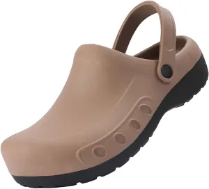 CERYTHRINA Men's Slip Resistant Work Clogs | Chef Clogs | Work Shoes