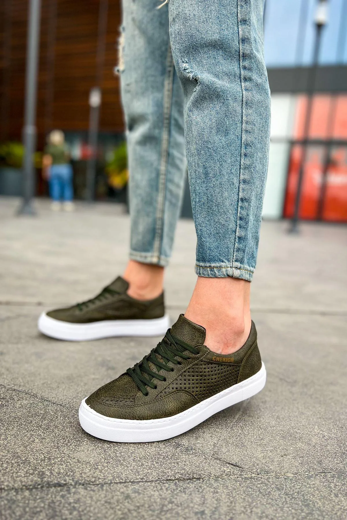 CH015 Laced Men's Unisex Sneaker Shoes