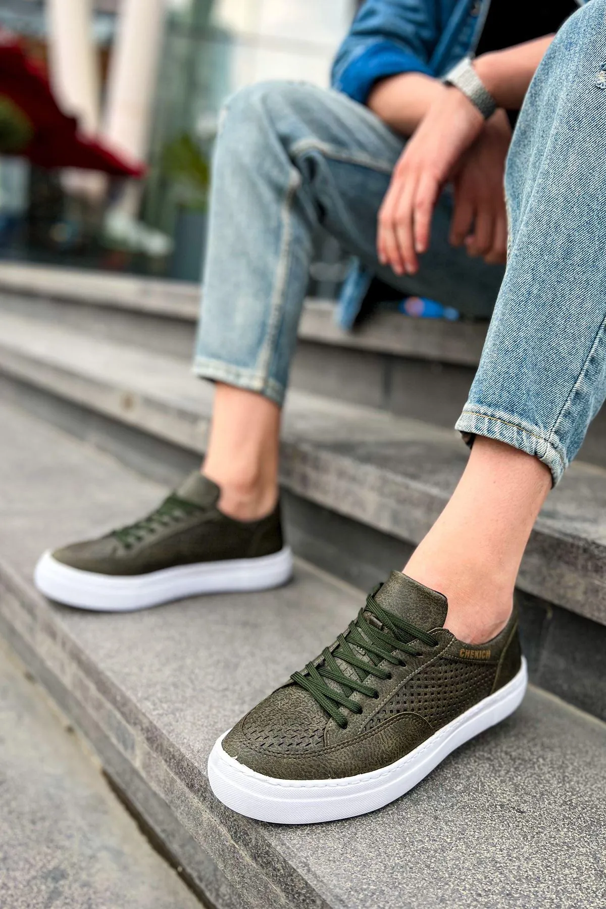CH015 Laced Men's Unisex Sneaker Shoes