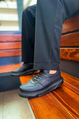 CH075 Black Sole Men's Unisex Sneaker Shoes