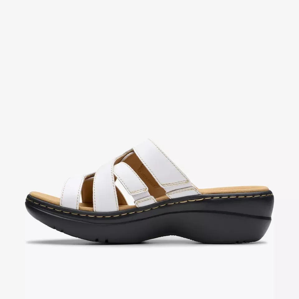 Clarks Women's Merliah2 Cove White Leather 26181730