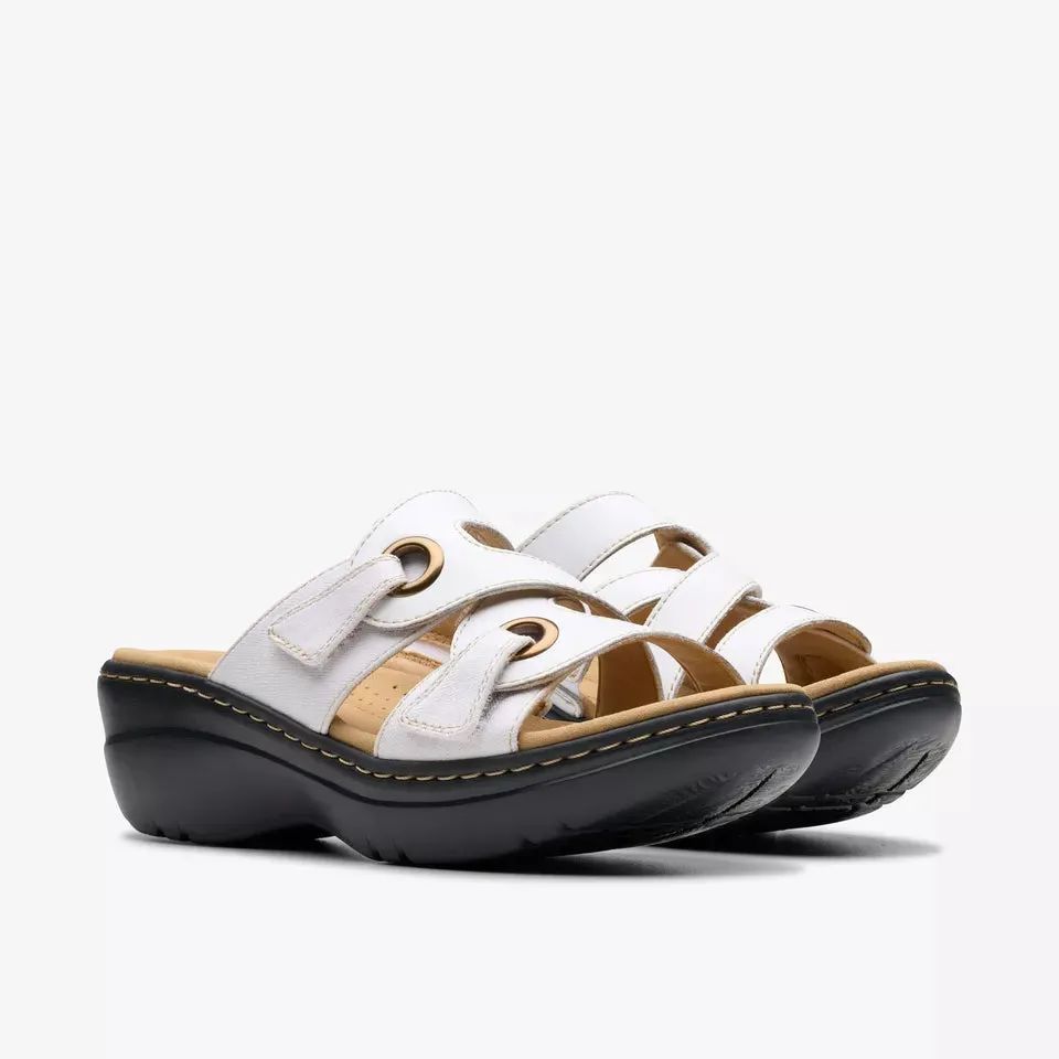 Clarks Women's Merliah2 Cove White Leather 26181730