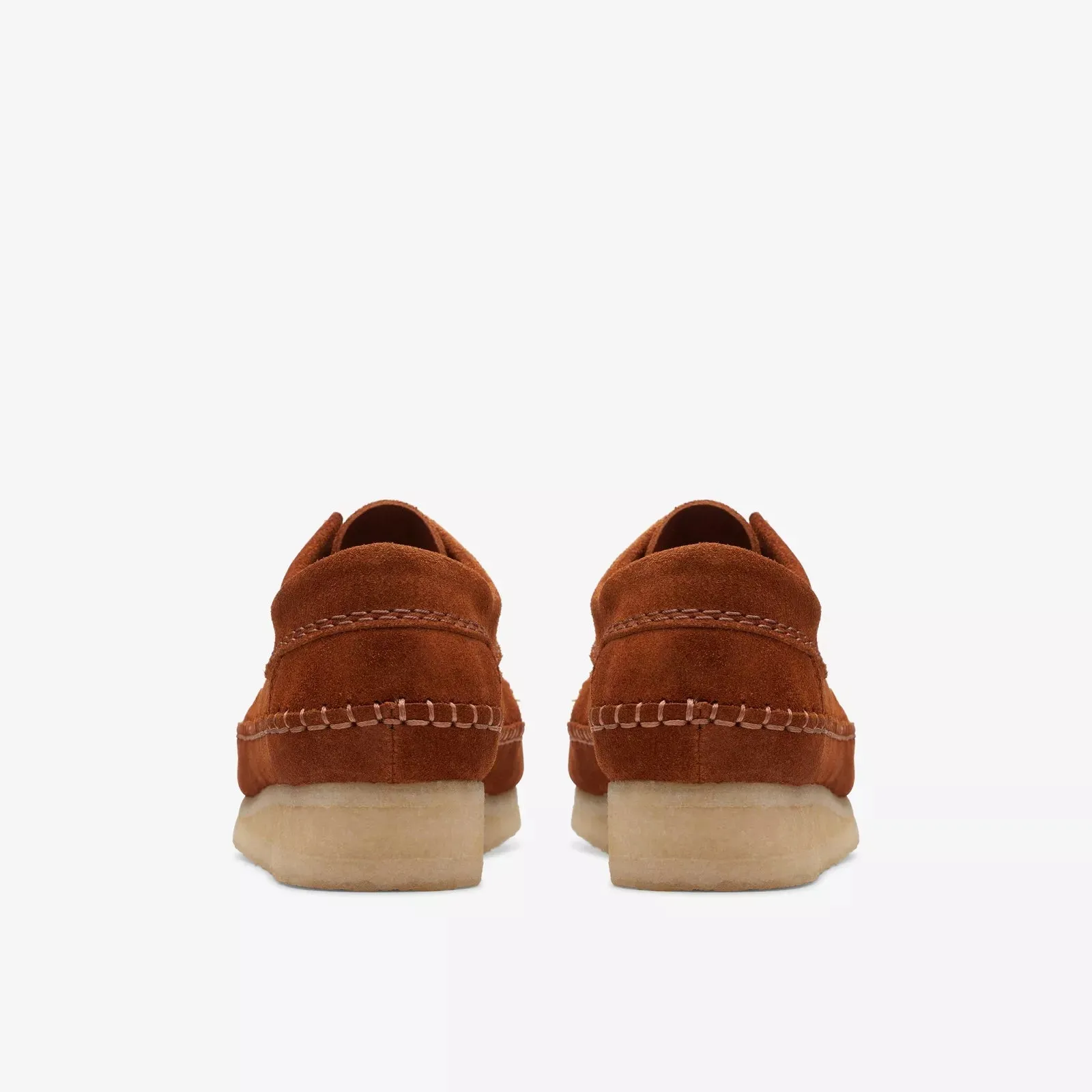 Clarks Women's Wallabee Weaver Ginger Suede 26173256