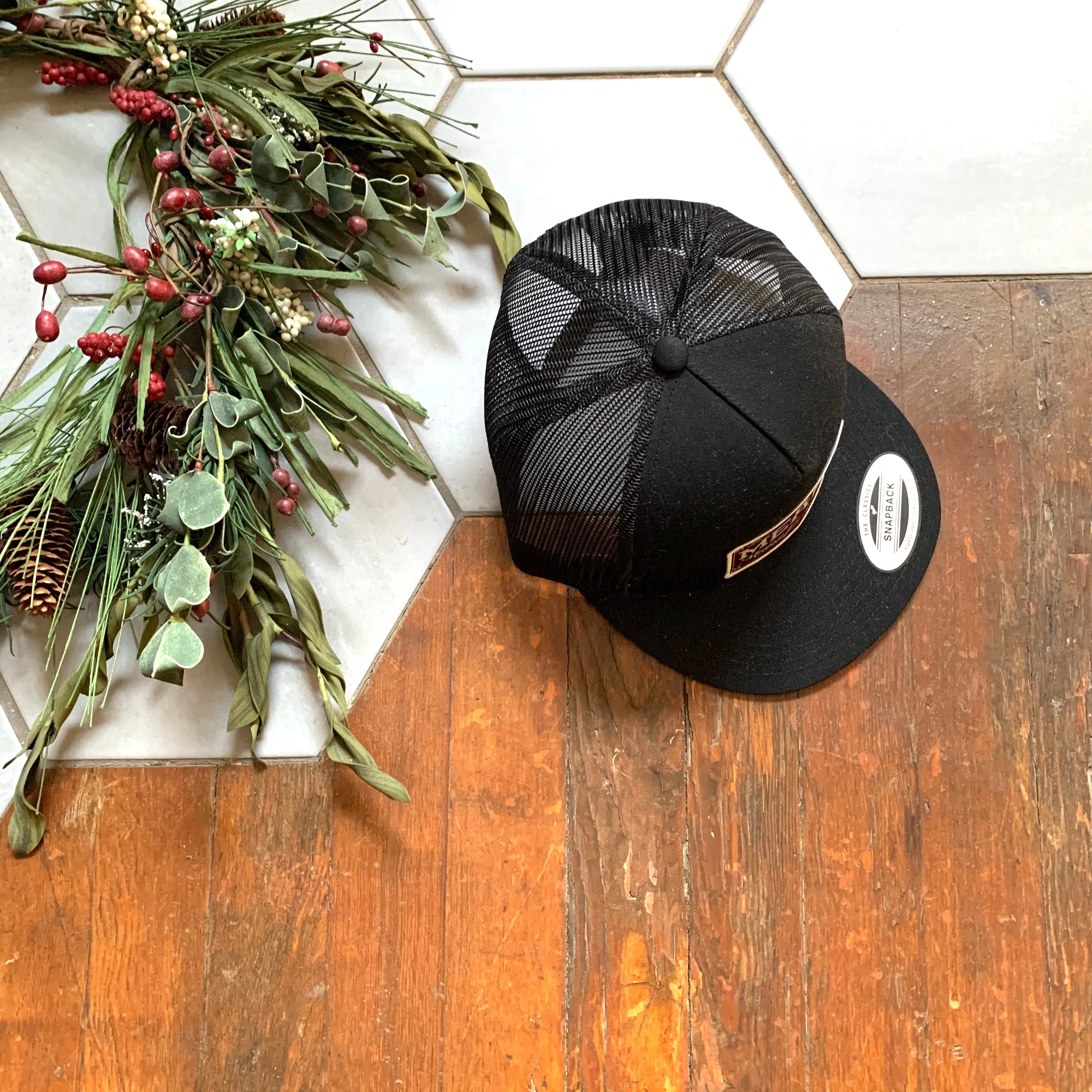 Classic Flat Bill Trucker Hat