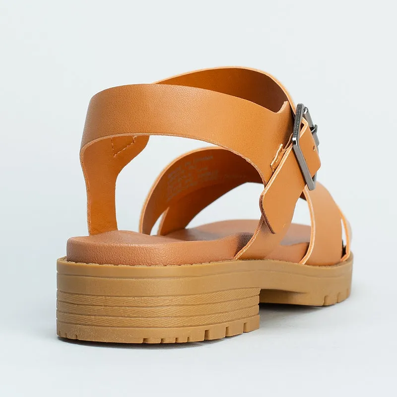 Cleated Ankle Strap Sandal _ 160625