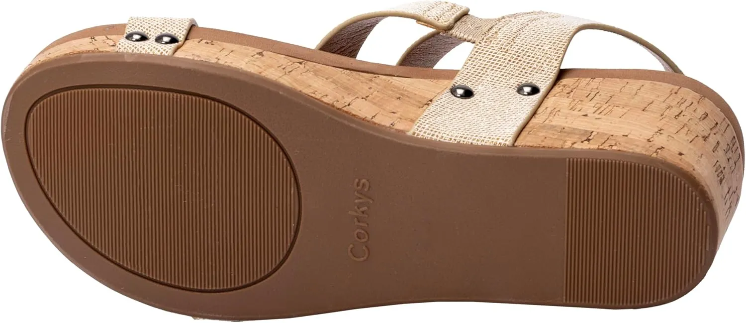 Corkys Footwear Women's Spring Fling 2.5in Wedge Sandal