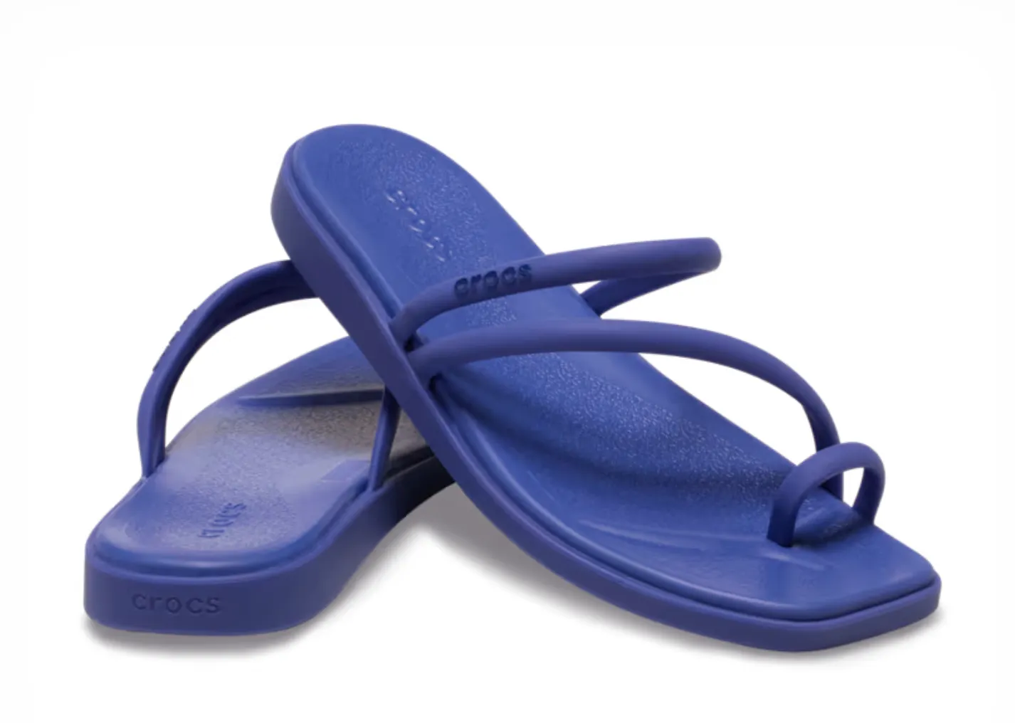 Crocs Women Miami Toe Loop Sandal In Sapphire (Pre-Order)