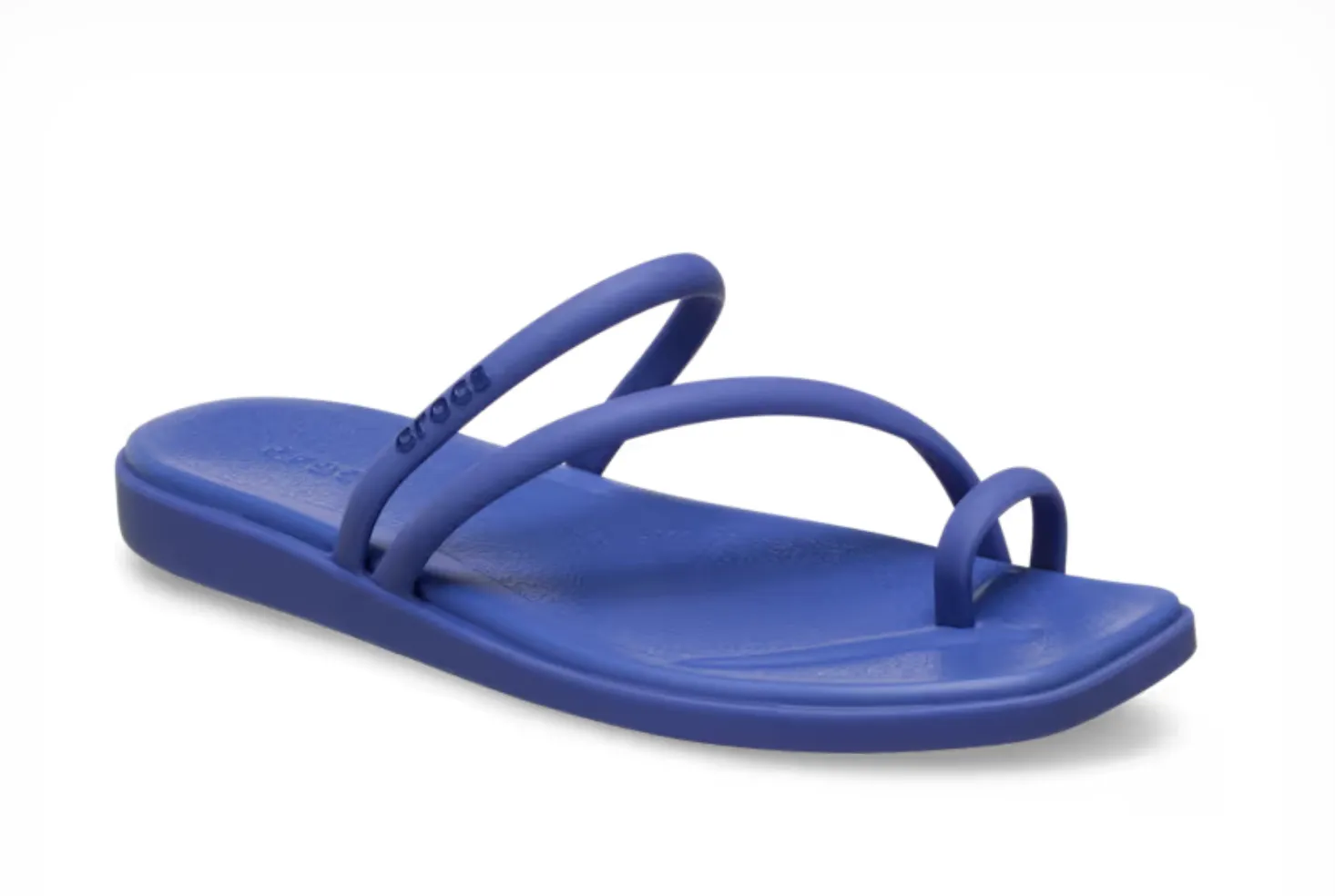 Crocs Women Miami Toe Loop Sandal In Sapphire (Pre-Order)