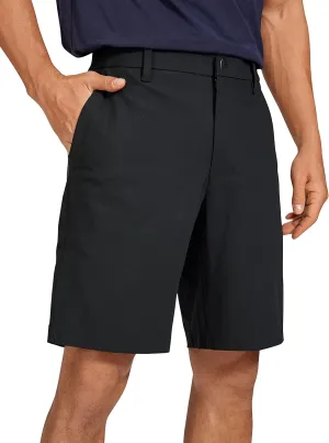 CRZ YOGA Men's All Day Comfy Golf Shorts - 7"/9" Stretch Lightweight Flat Front for Casual Work with Pockets