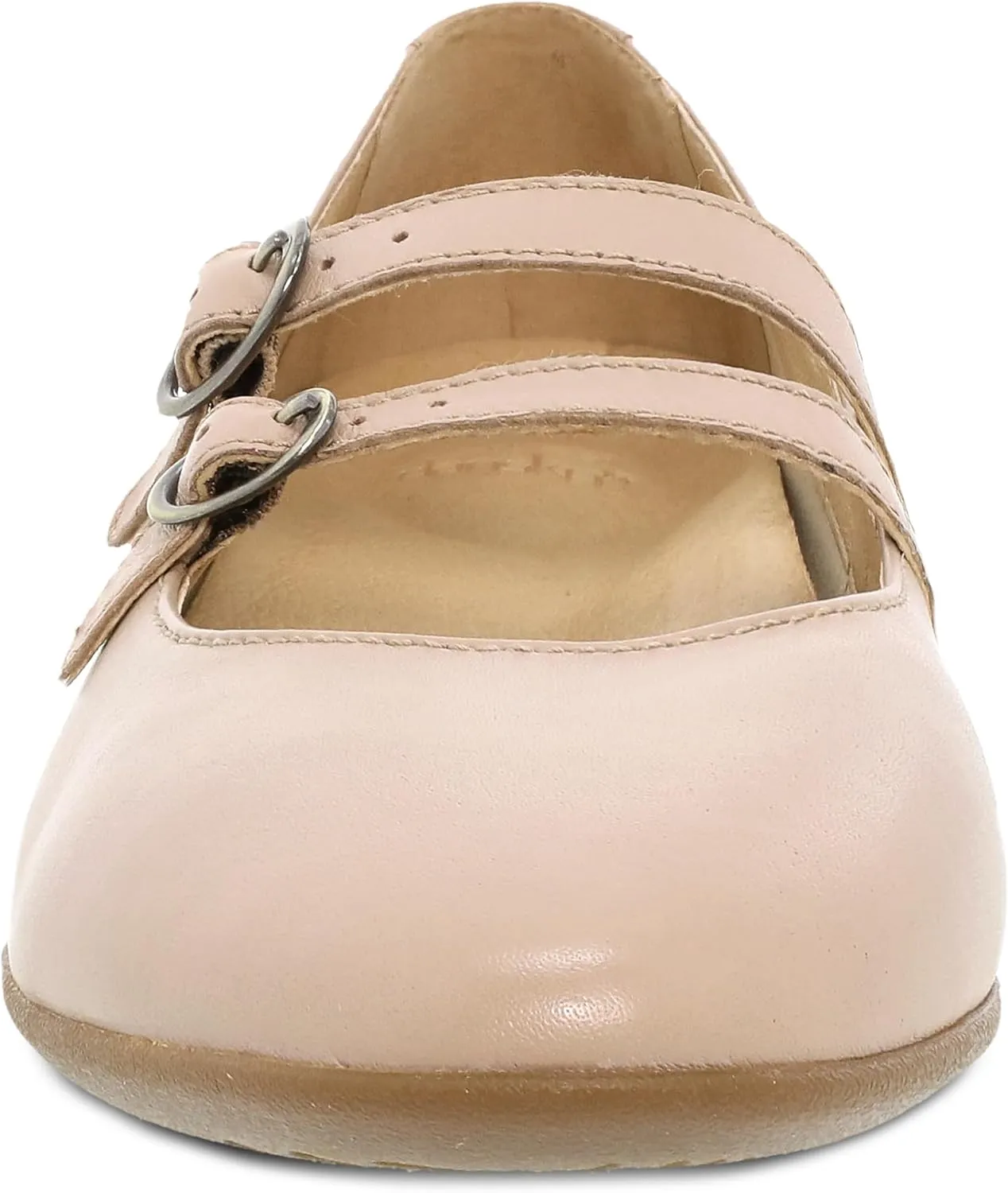 Dansko Leeza Ballerina Flats for Women - Comfortable Flat Shoes with Arch Support - Versatile Casual to Dressy Footwear - Lightweight Rubber Outsole