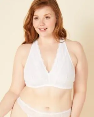 Darla Racerback Bralette | White