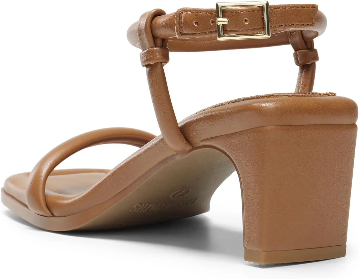 DREAM PAIRS Womens Heels Open Toe Ankle Strap Square Cute Wedding Party Sandal Comfort Dress Shoes