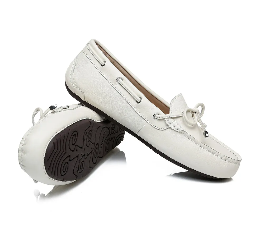 EVERAU® Women Leather Casual Summer Moccasin Frida