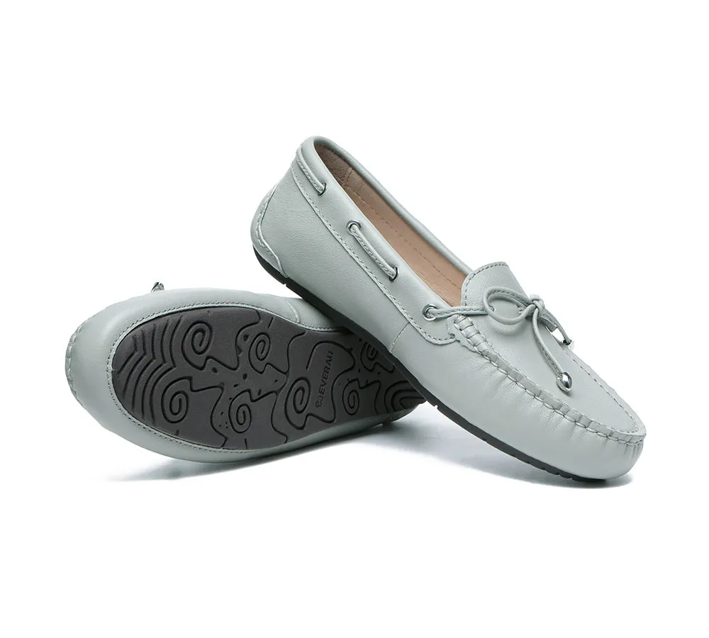 EVERAU® Women Leather Casual Summer Moccasin Frida