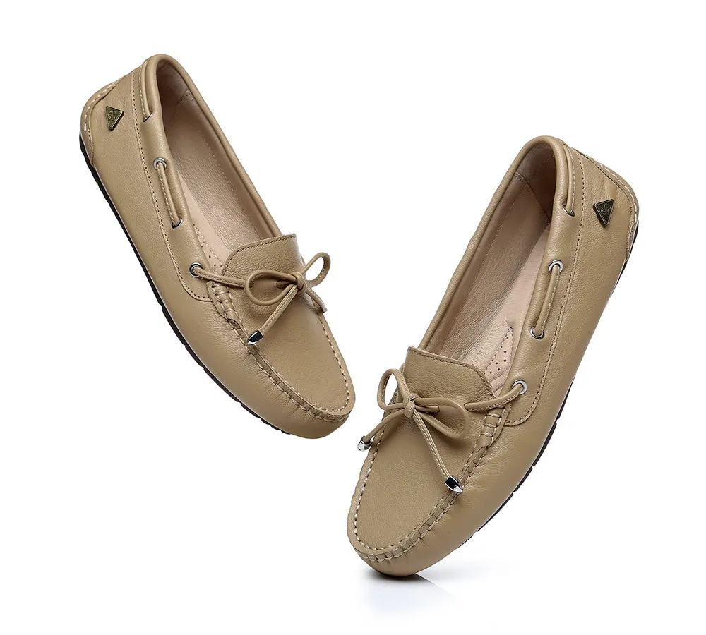 EVERAU® Women Leather Casual Summer Moccasin Frida